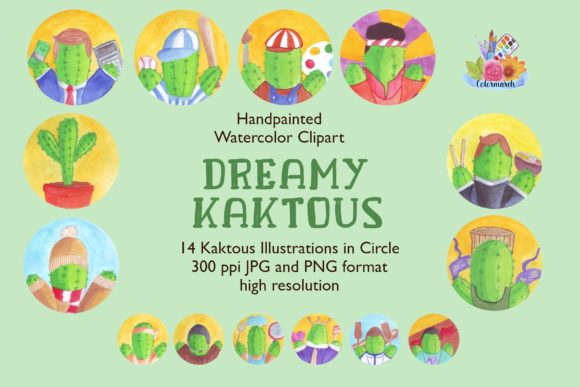Download Dreamy Kak Tous Handpainted Clipart - Paint Collection