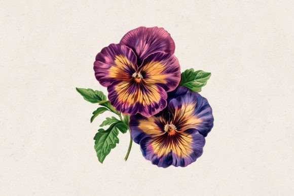 Download Pansy Flower PNG - Premium Bundle