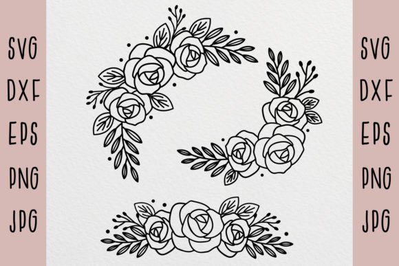 Download Flower Border, Floral Decoration, Roses - Roses Collection