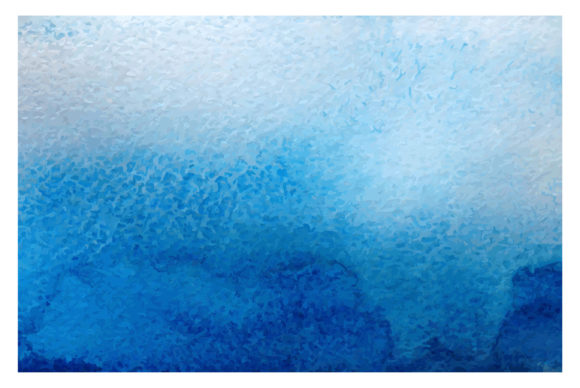 Download Blue Watercolor Grunge Hand Painted Art - Paint Collection
