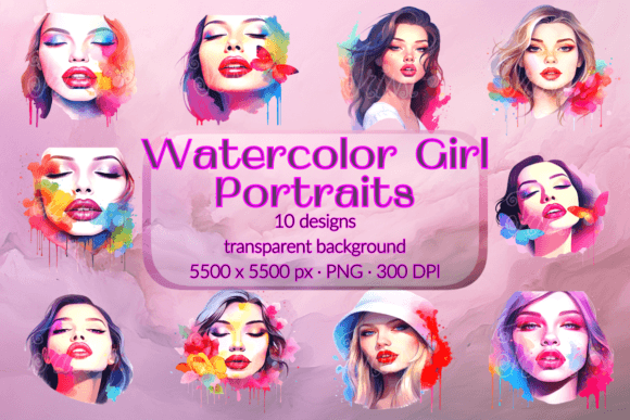 Download Fashion Illustration Watercolor Painting - Paint Collection